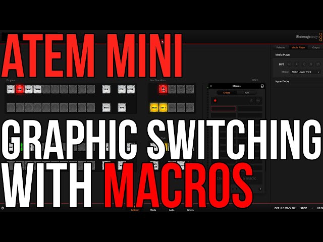 ATEM Mini/Pro/ISO - Graphic Switching with Macros