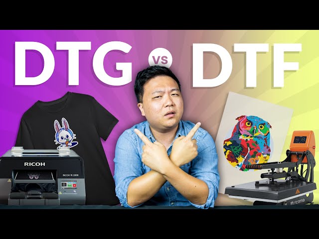 DIRECT TO GARMENT PRINTING VS. DIRECT TO FILM (Pros & Cons)