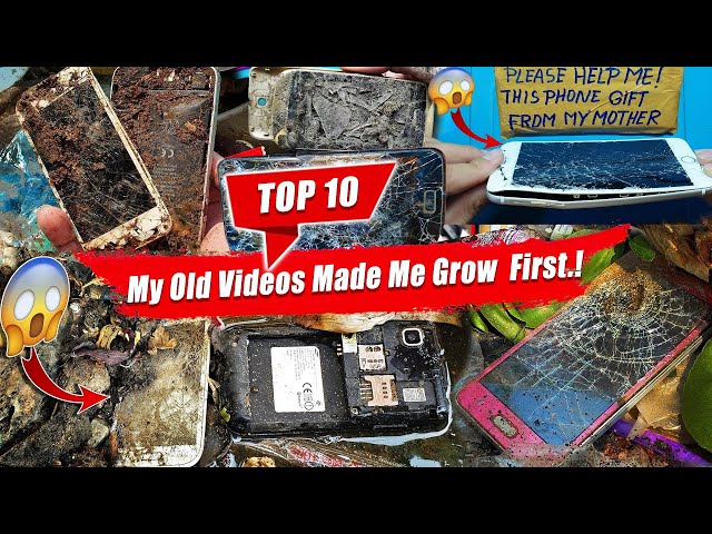 Top 10 My Old Restoration Videos Made Me Grow First- Satisfying Relaxing With Restoring Broken Phone