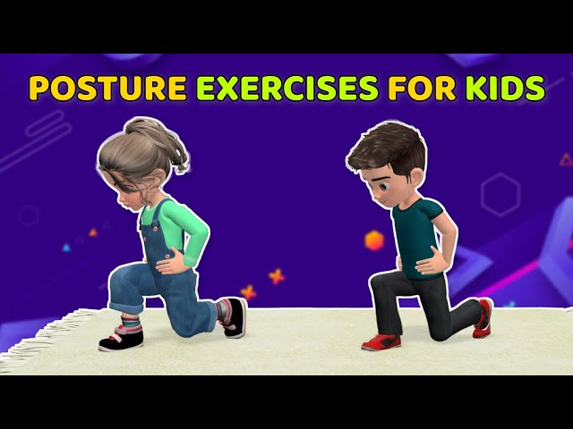 IMPROVE KIDS POSTURE AT HOME - EASY AND SIMPLE EXERCISES