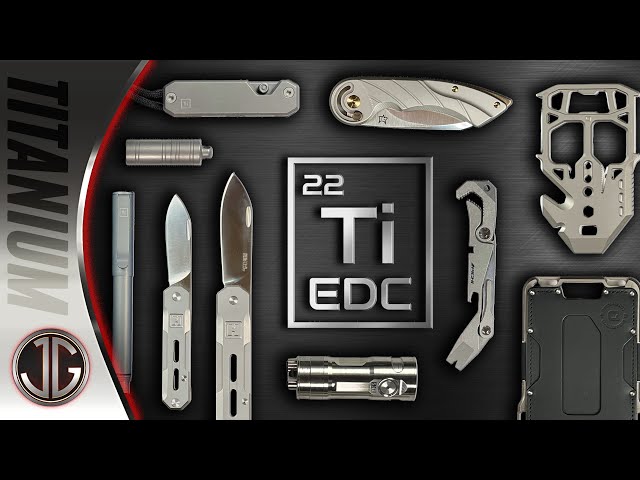 Titanium EDC - FUTURISTIC Everyday Carry Gear