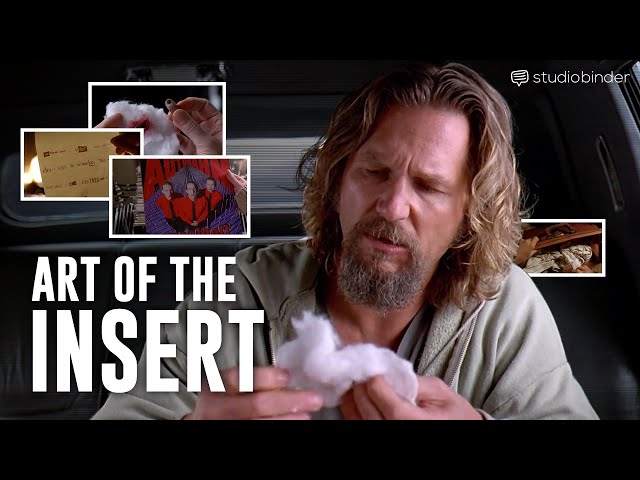 How the Coen Brothers Shoot Insert Shots (Insert Shot Examples from The Big Lebowski)