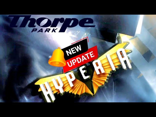 Thorpe parks new rollercoaster Hyperia update Ep48