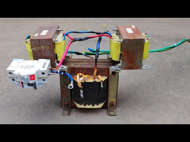 Make 1600W Giant DC Power Supply with UPS Transformer | 48V 35 Amps