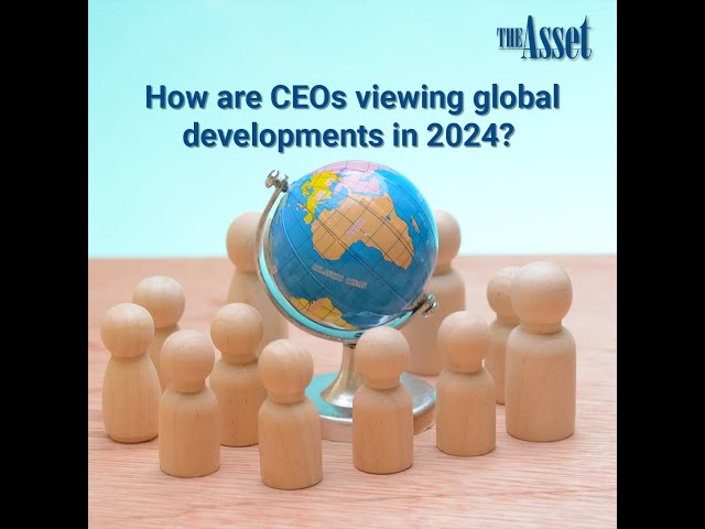 How are CEOs viewing global developments in 2024?