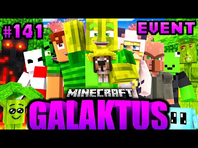 ISY, FLO, TOBBSS & JULIAN im GALAKTUS EVENT?! - Minecraft GALAKTUS #141 [Deutsch/HD]