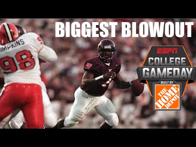 Biggest Blowout Game in College Gameday History | Highlights