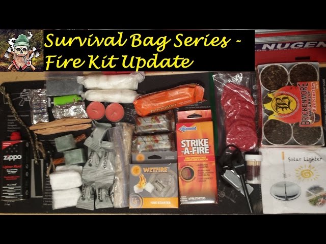 Survival Bag Series - Fire Kit Update