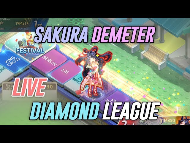 TEST SAKURA DEMETER DIAMOND LEAGUE (LINE Let's Get Rich)