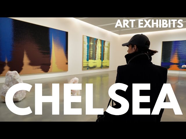 New York City: A chilly day, exploring art exhibits in Chelsea...