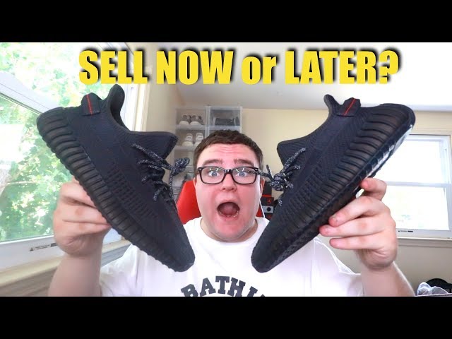 Yeezy 350 v2 Black Static Sell NOW or LATER?!
