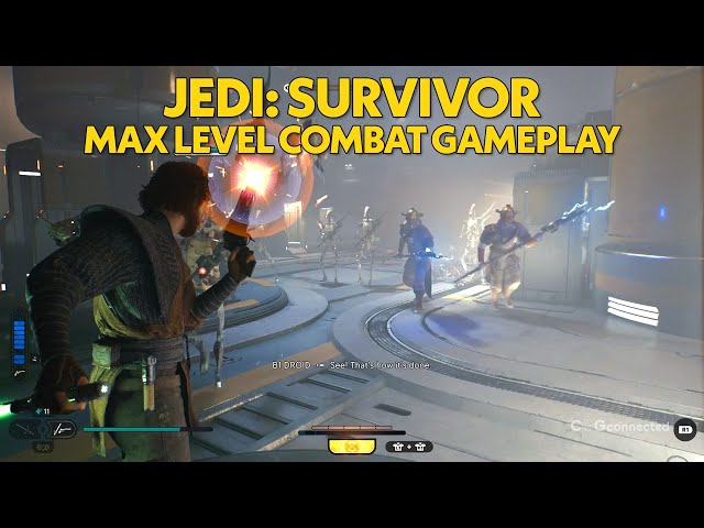 Jedi: Survivor - Max Level Combat Gameplay