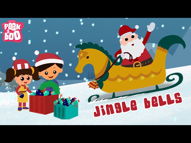 Jingle Bells | Christmas Songs For Kids | Nursery Rhymes for Children By Peekaboo Kids