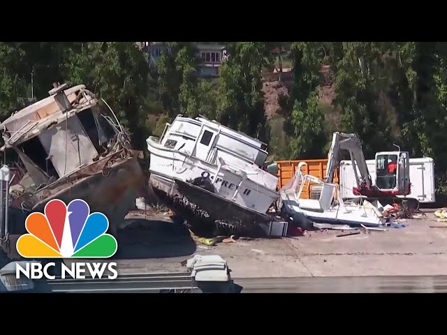 California Authorities Destroy Boats And Clear Floating Community