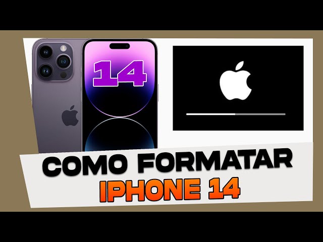 Como Formatar  iPhone 14, 14 Pro, 14 Max e 14 Pro Max