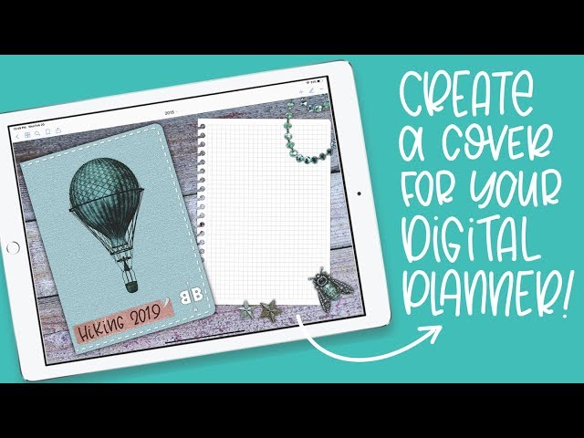 Procreate Tutorial: Create A Cover For Your Digital Planner/Journal