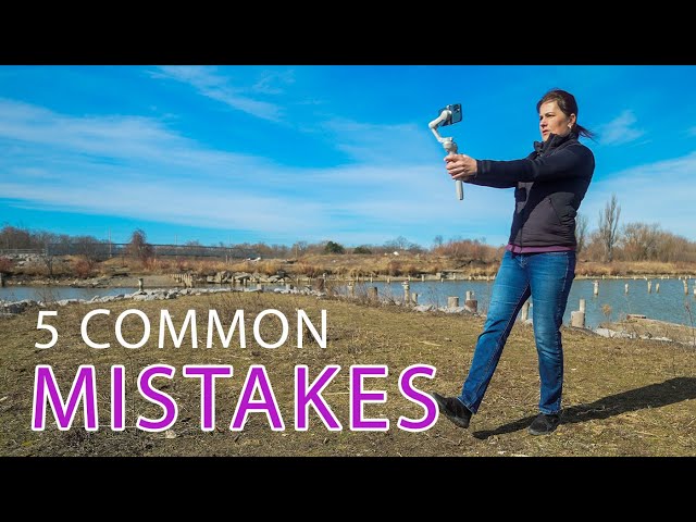 5 COMMON MISTAKES every new filmmaker makes with SMARTPHONE GIMBAL