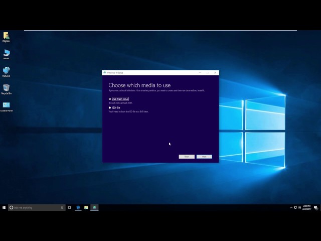 How To Build a Bootable Windows 10 Install Flash Drive