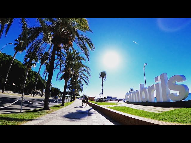 30 minute 360° VR Virtual Souke Cycling Wear Fat Burning Beach Ride Workout Spain