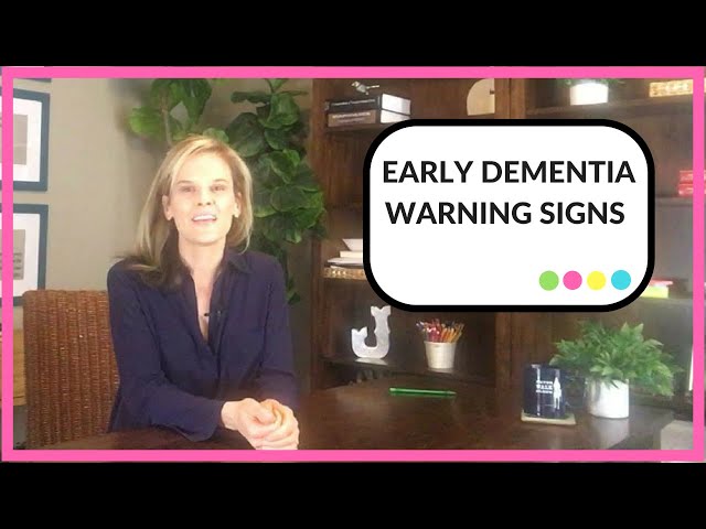 early dementia warning signs