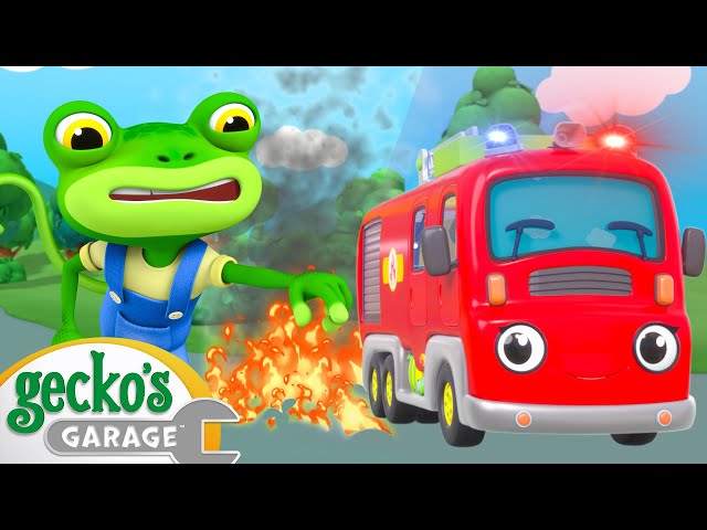 Fiona's Super Siren - The Alarm! | Gecko's Garage | Cartoons For Kids | Toddler Fun Learning