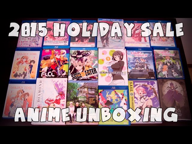 Holiday 2015 Anime Sale Unboxing 2