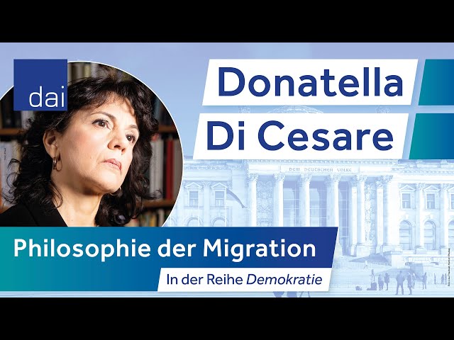 Donatella Di Cesare: Philosophie der Migration (10.03.23)