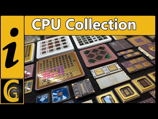 CPU Collection ~~ vintage hardware ~~[IBM MCM, Intel C4004 ....]