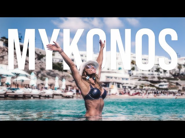 Is Mykonos the BEST PARTY ISLAND?! What to do in Mykonos Greece!