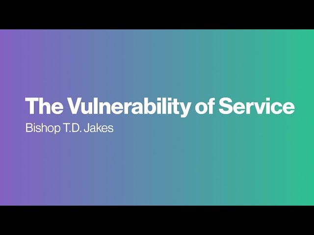 The Vulnerability of Service