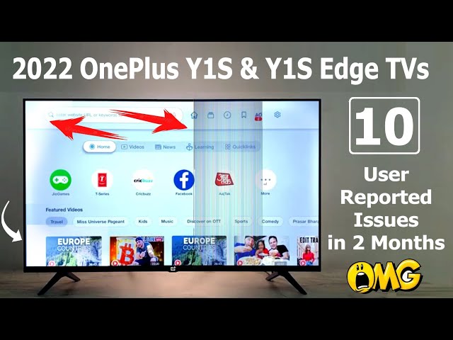 2022 Oneplus Y1S & Y1S Edge Smart 🔥TVs Top User Reported Issues #OneplusY1S #OneplusY1SEdge #Y1S