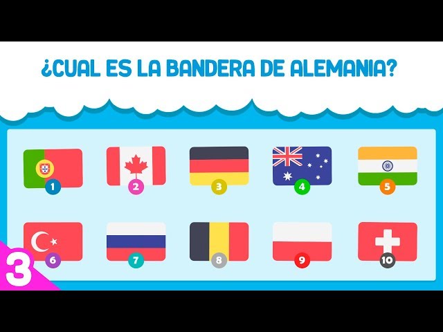 Test de BANDERAS ⭐ ¿Reconoces las banderas de los paises? Preguntas de Geografia | BAZUM