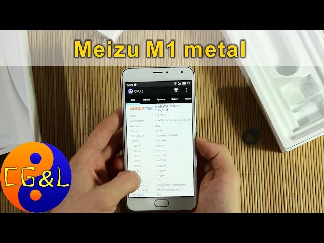 Meizu M1 metal Распаковка-обзор и первые впечатления