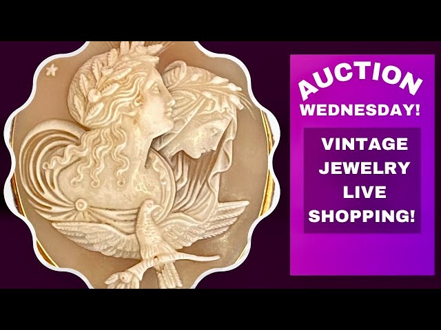 Consignor Jewelry Auction! Vintage Jewelry Live Shopping!  𝐋𝐈𝐒𝐓 𝐁𝐄𝐋𝐎𝐖⬇︎