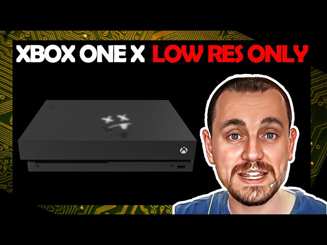 Let's fix this XBox One X low res output sent in by one of our viewers.
