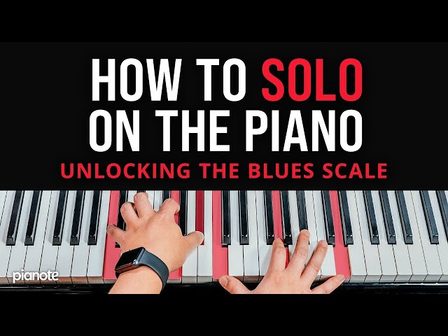 How To Actually Play The Blues Scale On Piano (How To Solo On The Piano)