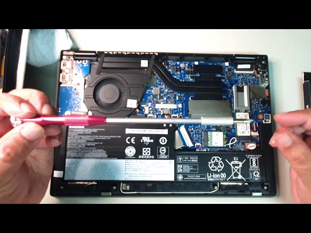 LENOVO FLEX 5 4500U - How to open and replace SSD