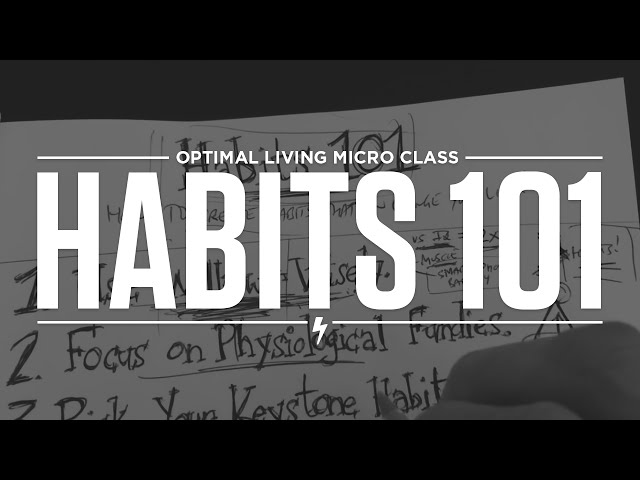 Habits 101: How to Create Habits that Can Change Your Life