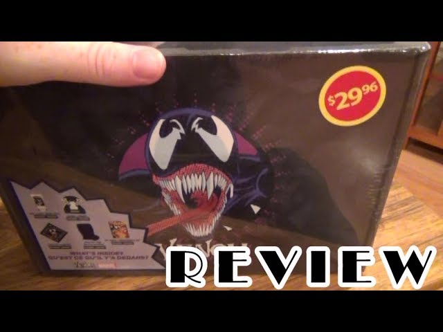 Venom Loot Crate Review Unboxing