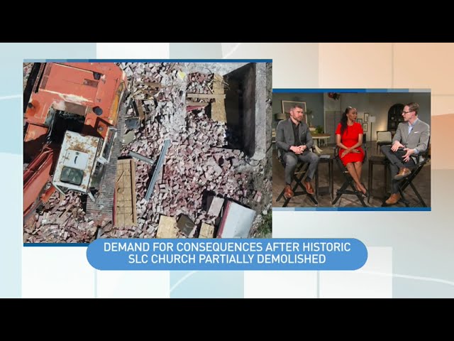 ARC: Salt Lake City Leaders Weigh In After Historic Building Partially Demolished