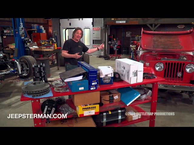 Stacey David Gearz TV: Advantage of Working with JeepsterMan Parts