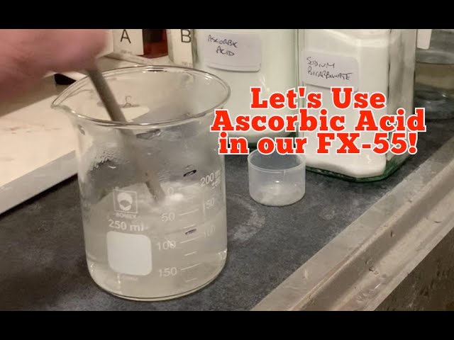 Friday Tip - Why we can't and why we can use Ascorbic Acid with our FX-55 developer