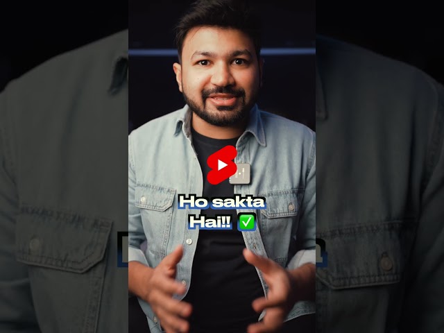 BLOW UP your YOUTUBE SHORTS with this TRICK 🔥#ShortsIndia