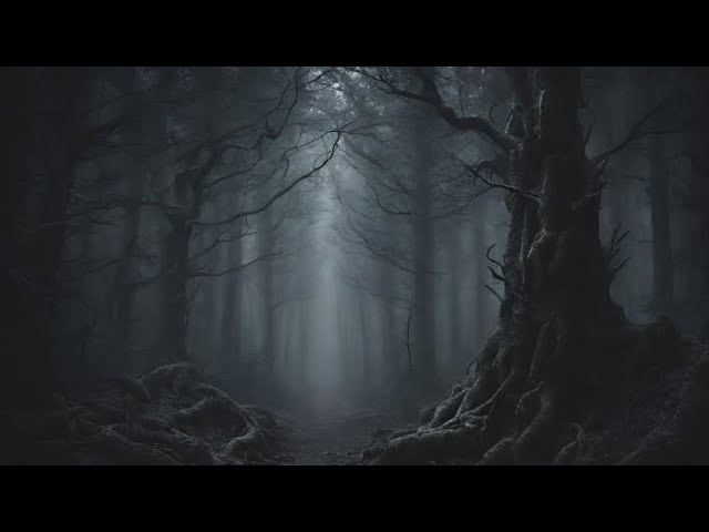 1 Hour ASMR Music | Dark Forest | Ambience and Music | With Rain Sounds