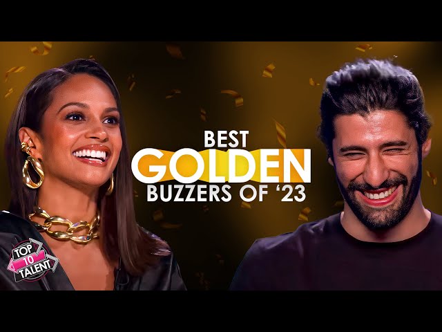 Top 10 BEST GOLDEN BUZZERS on Got Talent 2023 So Far!