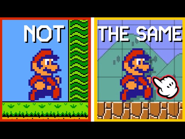 How Nintendo changed SMB2 Mario for Mario Maker 🎬🎮
