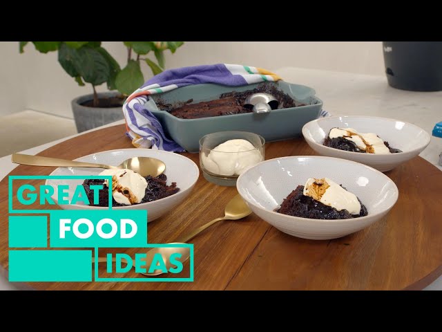 Chocolate Salted Self Saucing Pudding | FOOD | Great Home Ideas