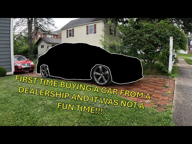 I bought a used car from a dealership and I GOT BURNED! - The story of getting my Audi S4
