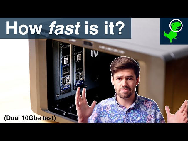 How fast is a NVMe SSD Cache? - 20GbE speed test on DS1621+ (answer: Very)