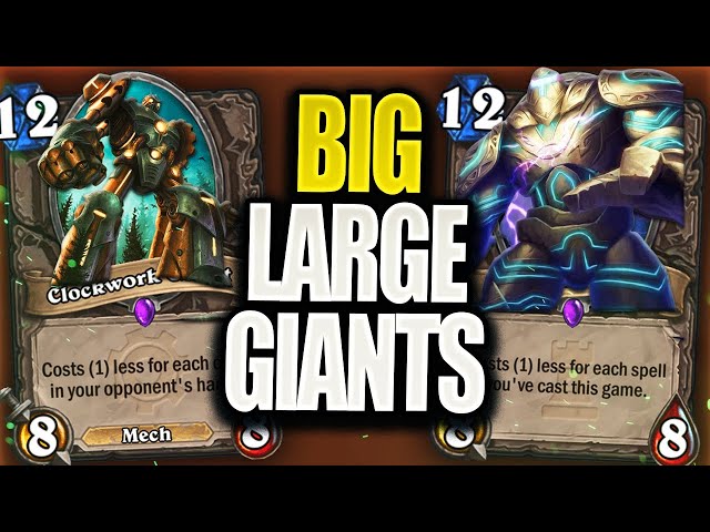 I Now Identify as a Giant! | Giant Druid | Forged in the Barrens | Wild Hearthstone